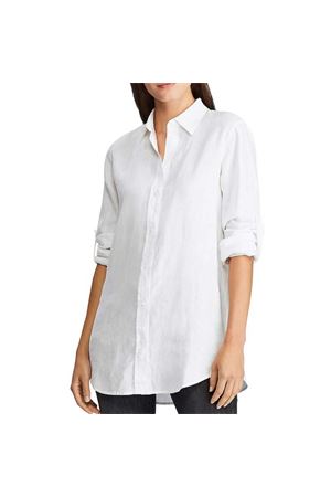 Karrie-Long Sleeve-Shirt-Tissue Linen LAUREN RALPH LAUREN | Camicia | 200782777001